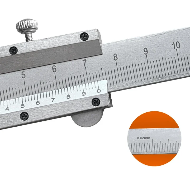 Vernier Caliper Steel Gauge Metal Calipers Measuring Instruments Carpenter Tools Pachometer Professional Pachymeter Depth Ruler