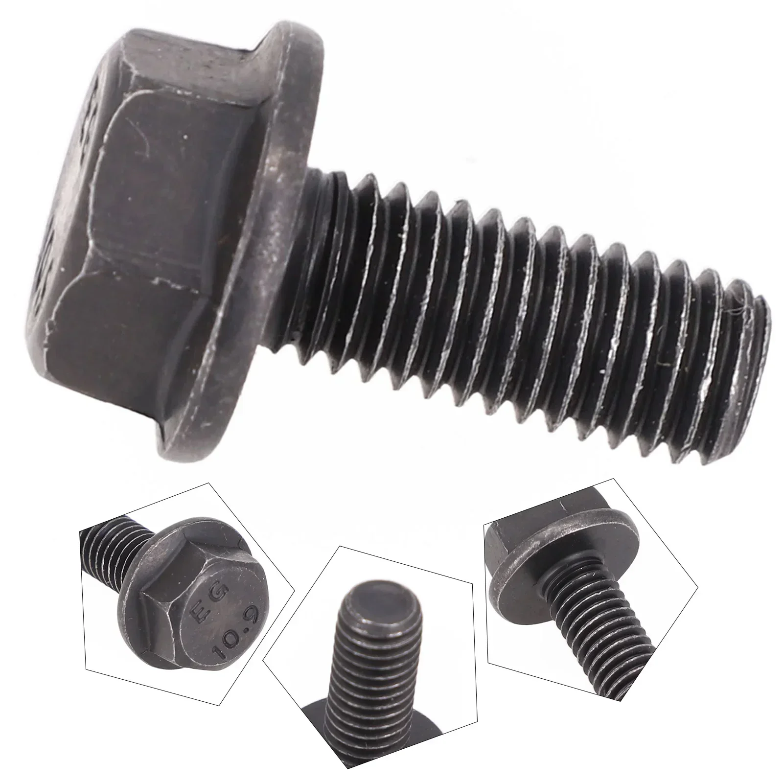 

Metal Saw Blade Bolt Thread Hex Head Flange For Cutting Machine Black Saw Blade Screw For Dewalt- Miter 145344-0 DW706 DW708