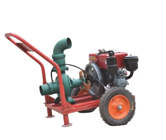 Portable multifunctional agricultural irrigation diesel water pump