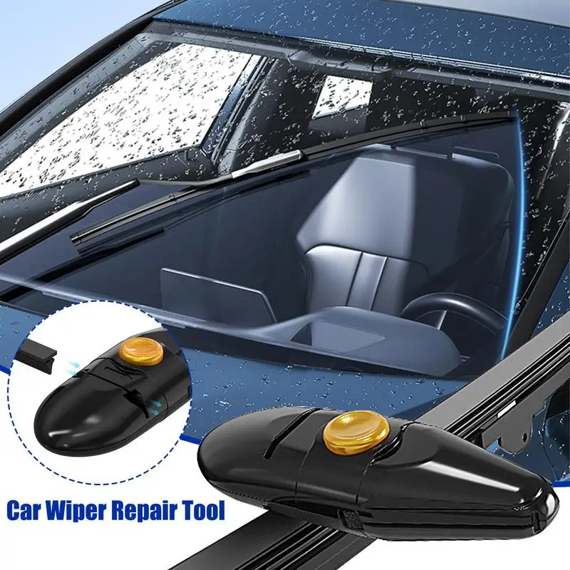 Windshield Wiper Restorer Windshield Wiper Restorer Precise Fit Auto Care Bi-Directional Sandpaper Wiper Rubber Strip Cleaning