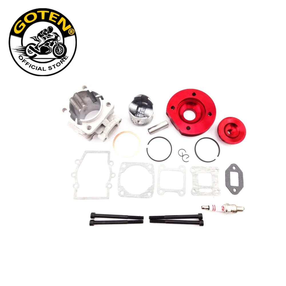 Goten 44mm Big Bore Kit Set For 47cc 49cc Mini Dirt ATV Pocket Bikes Minimoto