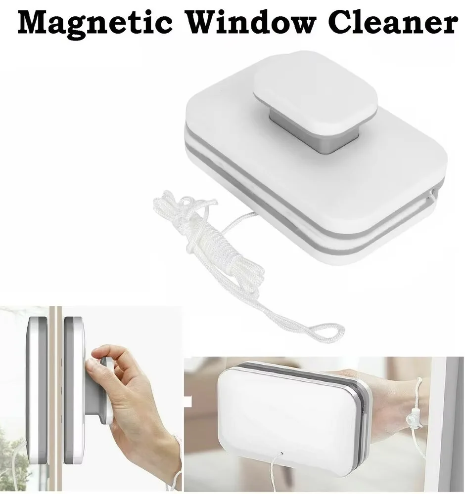 

Магнитный очиститель окон, двухсторонний стеклоочиститель, щетка для чистки поверхности, автомобильный инструмент