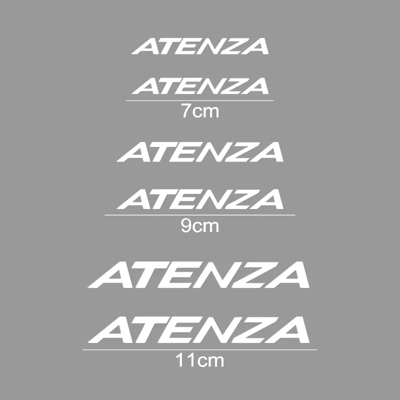 6PCS Decals Car Modified Caliper Cover Sticker for Mazda 6 Atenza Logo Seden 2022 2021 2020 2019 2018 2017 2016 2015 2014 2013