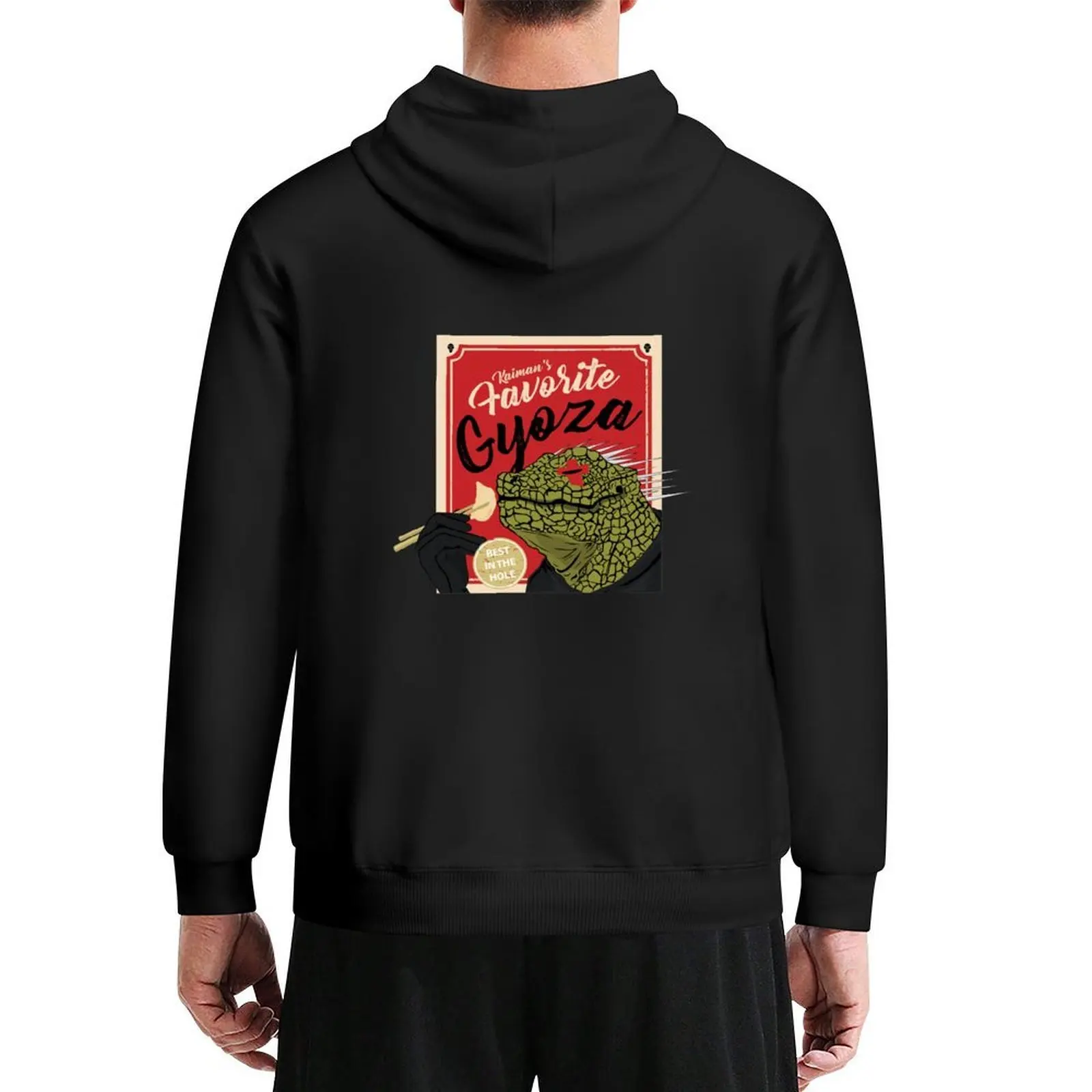 

Dorohedoro anime Kaiman eating Gyoza Hoodie autumn clothes men's sweat-shirt korean style clothes hoodie man