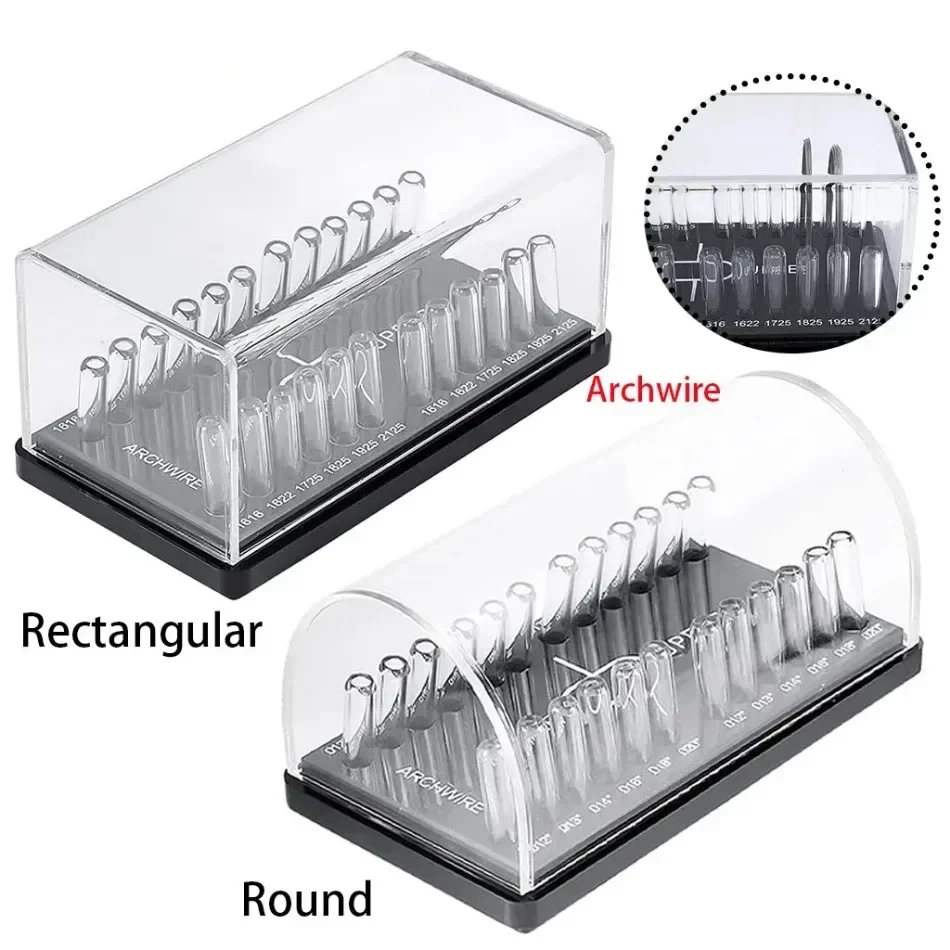 

Dental Orthodontic Material Oral Consumables NIC Orthodontic Arch Wire Storage Box Round Wire Box