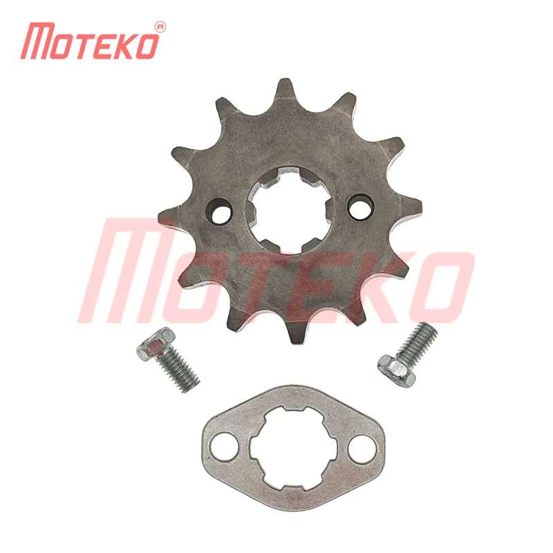 MOTORCYCLE PARTS FRONT SPROCKET WITH CLIP 428-12T FOR ATV110