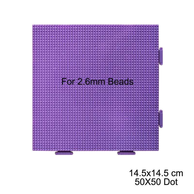 Yant Jouet 2,6 mm Hama-Perlen, buntes Stecktafel, Weiß, Schwarz, Rosa, Grün, Blau, Vorlagenbrett, kreisförmig, quadratisch, DIY-Figurenmaterial – Detail 7