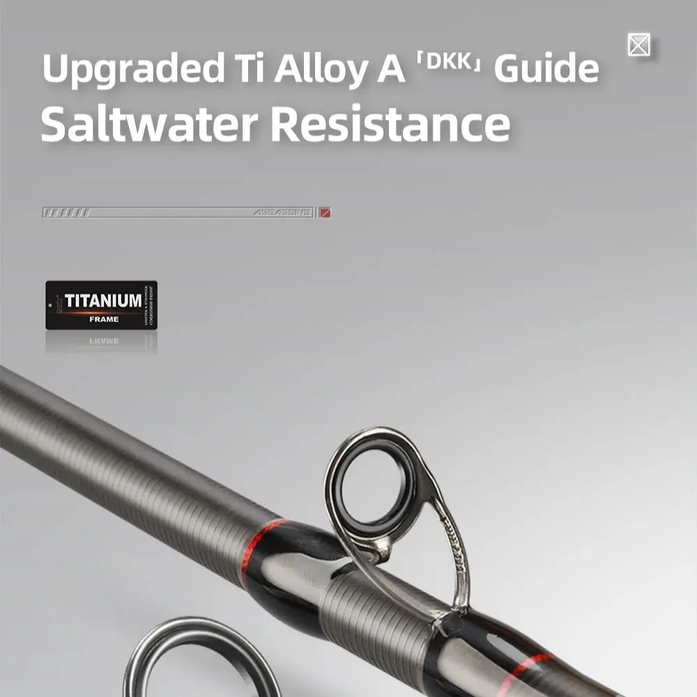 Caña de pesca Histar Assassins II – Carbono Toray BFS para agua salada - imagen 5