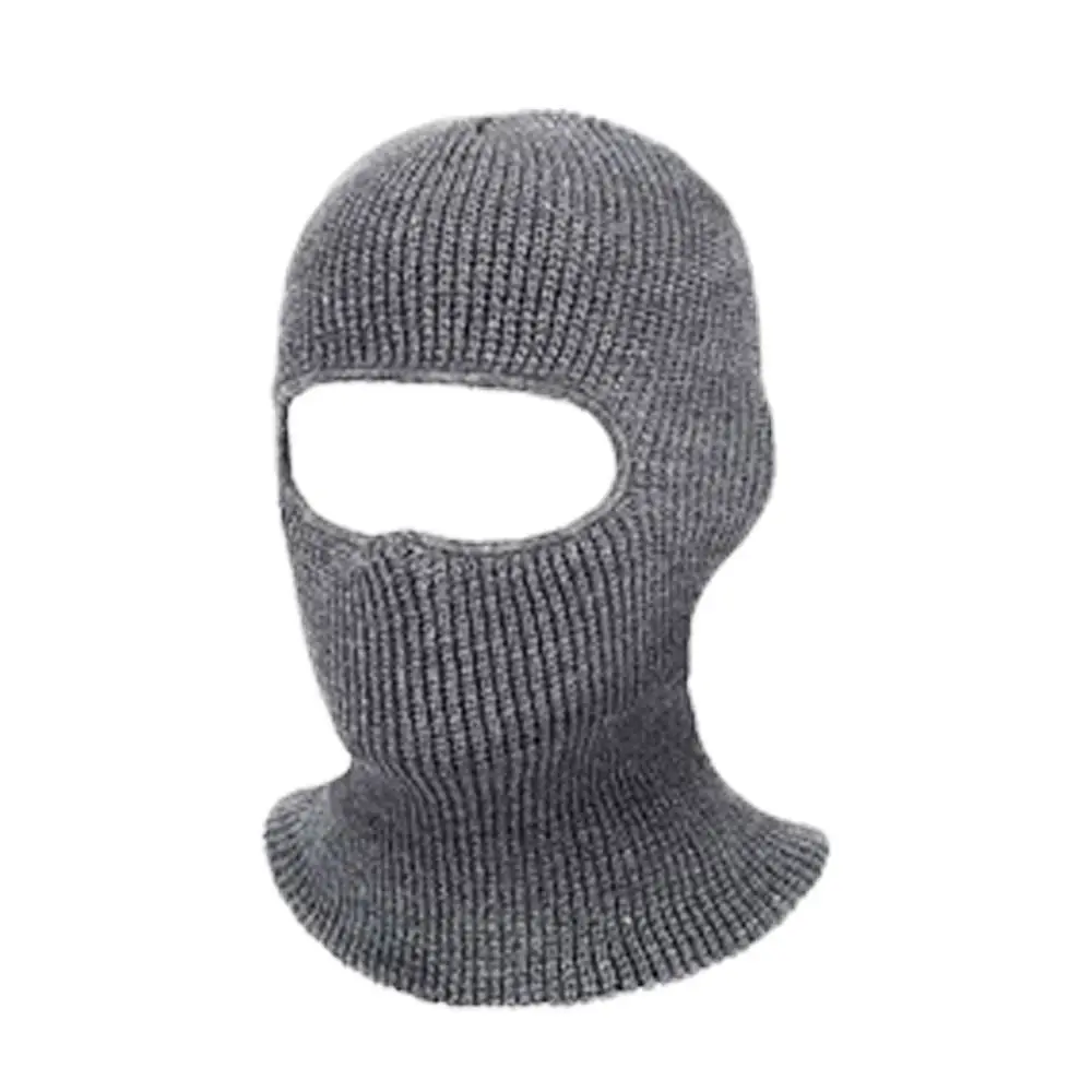 

Ski Hat Balaclava Collar Hat Skullies Mask Scarf Ear Protection Men Beanies Hat Full Face Cover Knitted Hats Women Winter Cap