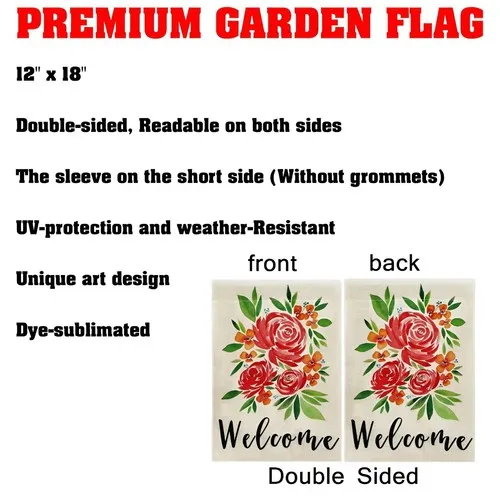 Hello Sunflower Garden Flag Double Sided Summer Yard Outdoor Decor Welcome Sign HHP AAL HHM WZZ yyi