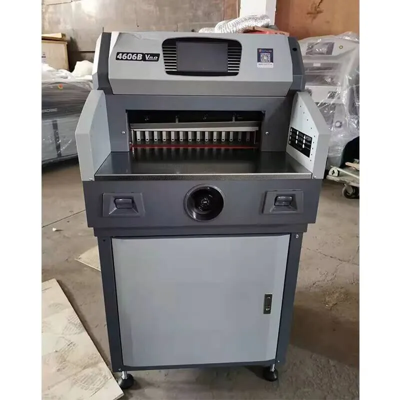 Thick Layer Paper Cutter CNC Small Manual Programmable Electric Fully Automatic Large Trimmer