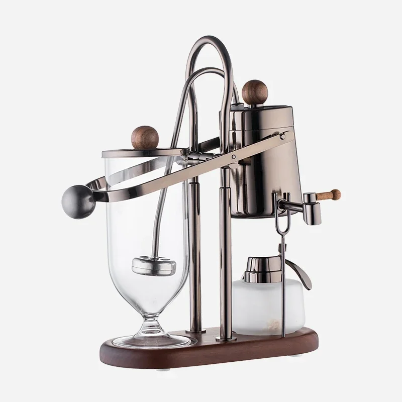 Coffee Pot Alcohol Lamp Siphon Coffee Making Machine Household Retro Coffee Set