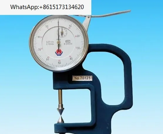 

Tip thickness gauge 0-10. Thickness measuring instrument. Tip accuracy 0.01 mm. Side thickness surface steel plate CHG1026