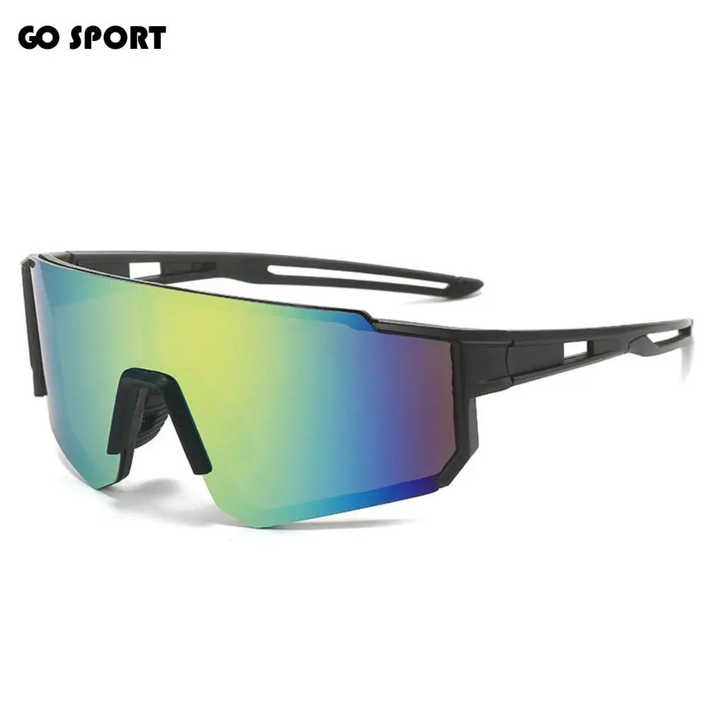 UV400 Cycling Sunglass Colorful HD Lens Windproof UV Resistant Cycling Glass Oversized Comfortable Outdoor Sport Goggle Fishing