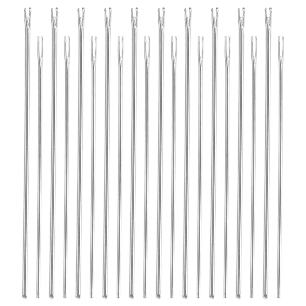 

20 Pcs Indoor Hair Transplant Tool Needlework Accessories Metal Embroidery