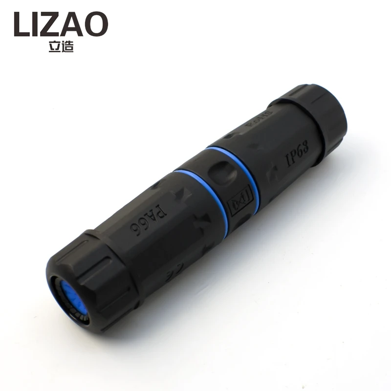 LIZAO IP68 Waterproof RJ45 Coupler, 10Gbps Industrial Grade Network Cable Connector, Outdoor LAN Extension Adapter