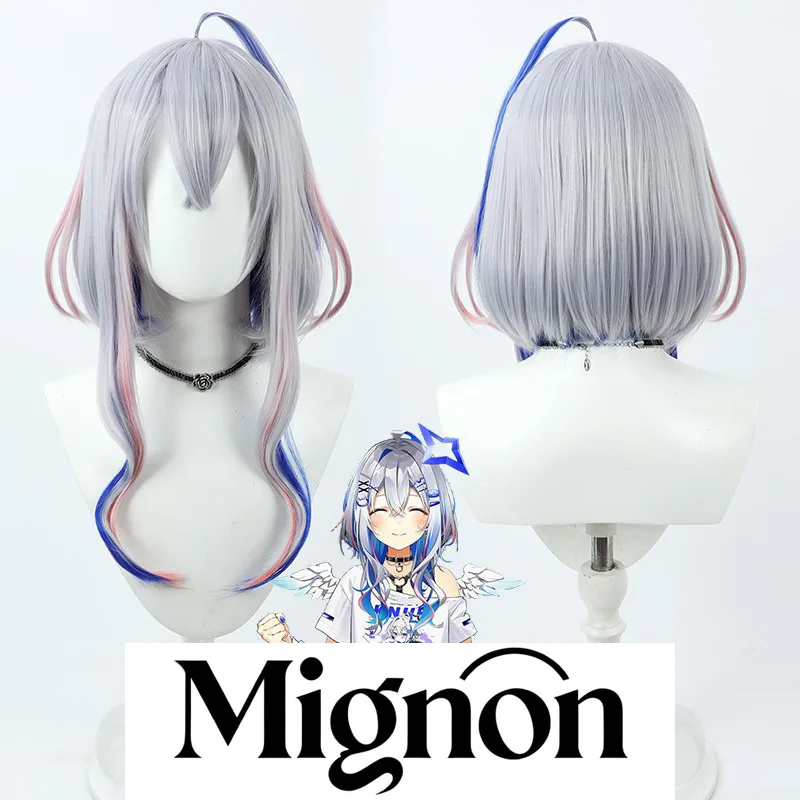 Mignon hololive Fourth Generation Virtual VTuber Amane Kanata Cosplay Wig Styling