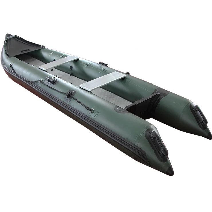 Professional  Water Sport  Canoe 1- 3 Person Inflatable Fishing Canoe Kayak