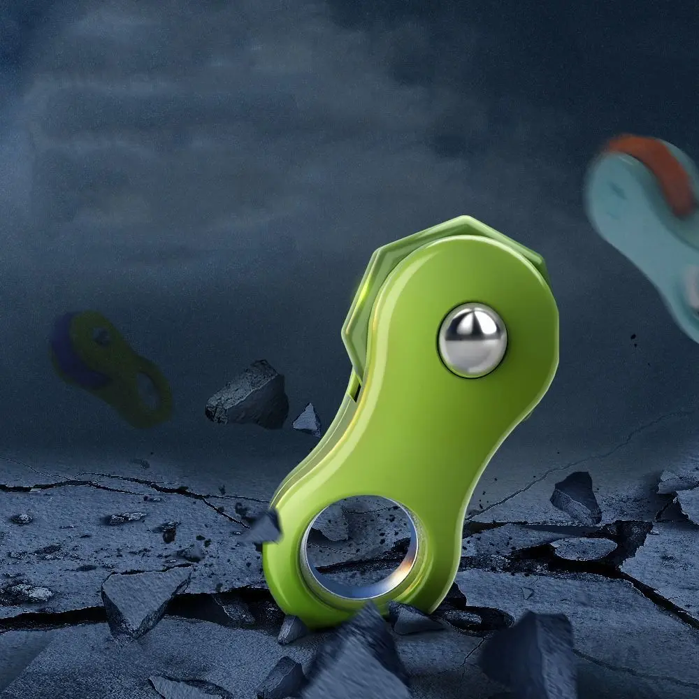 Giroscopio per esercizi manuali Giocattoli rotanti Gioco di puzzle Fidget Spinner Punta per dito Cubo Maniglia Giocattolo Interessante rotante