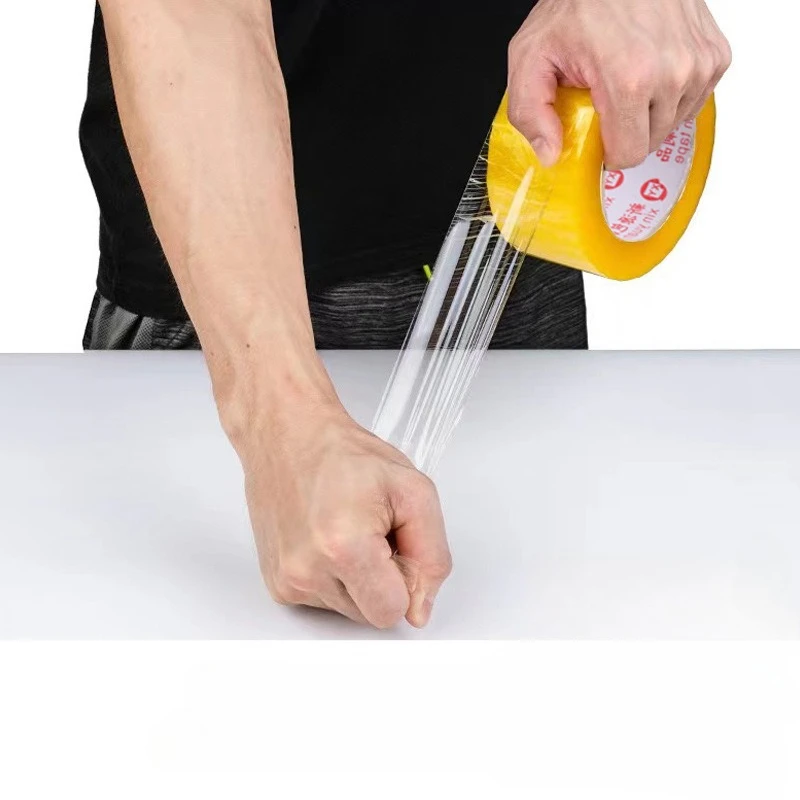 Cinta adhesiva fuerte sensible a la presión de 42 mm de ancho para embalaje de cinta escocesa de oficina