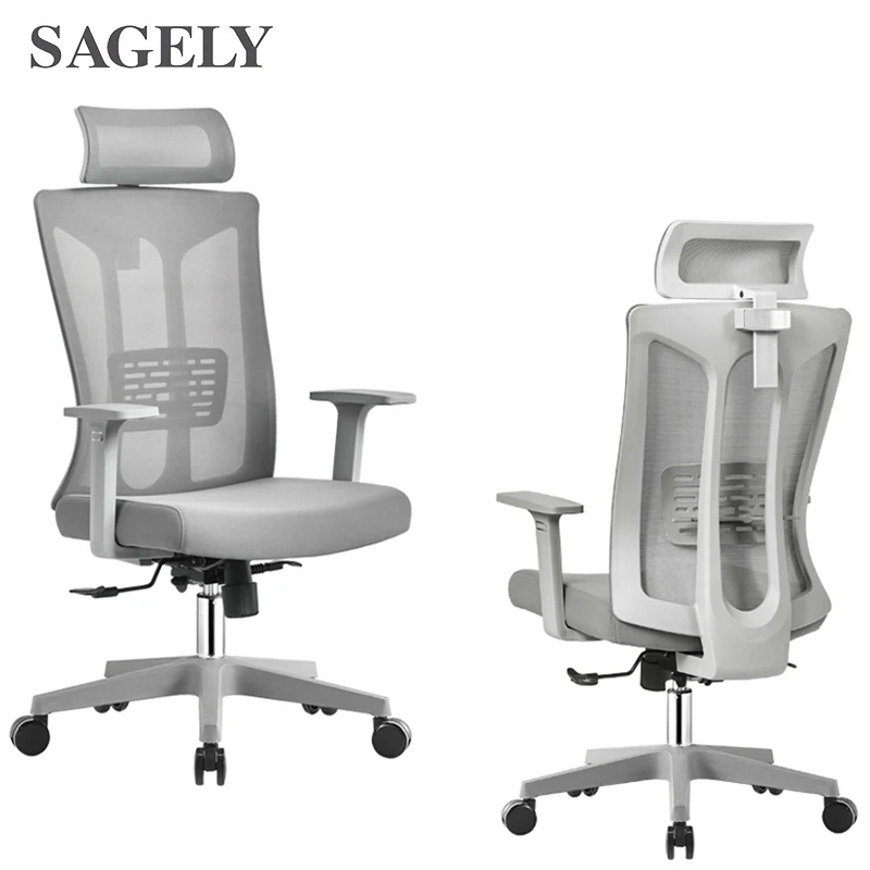 

High Quality Adjustable Headrest Design Office Desk Computer Ergonomic Swivel Chair
