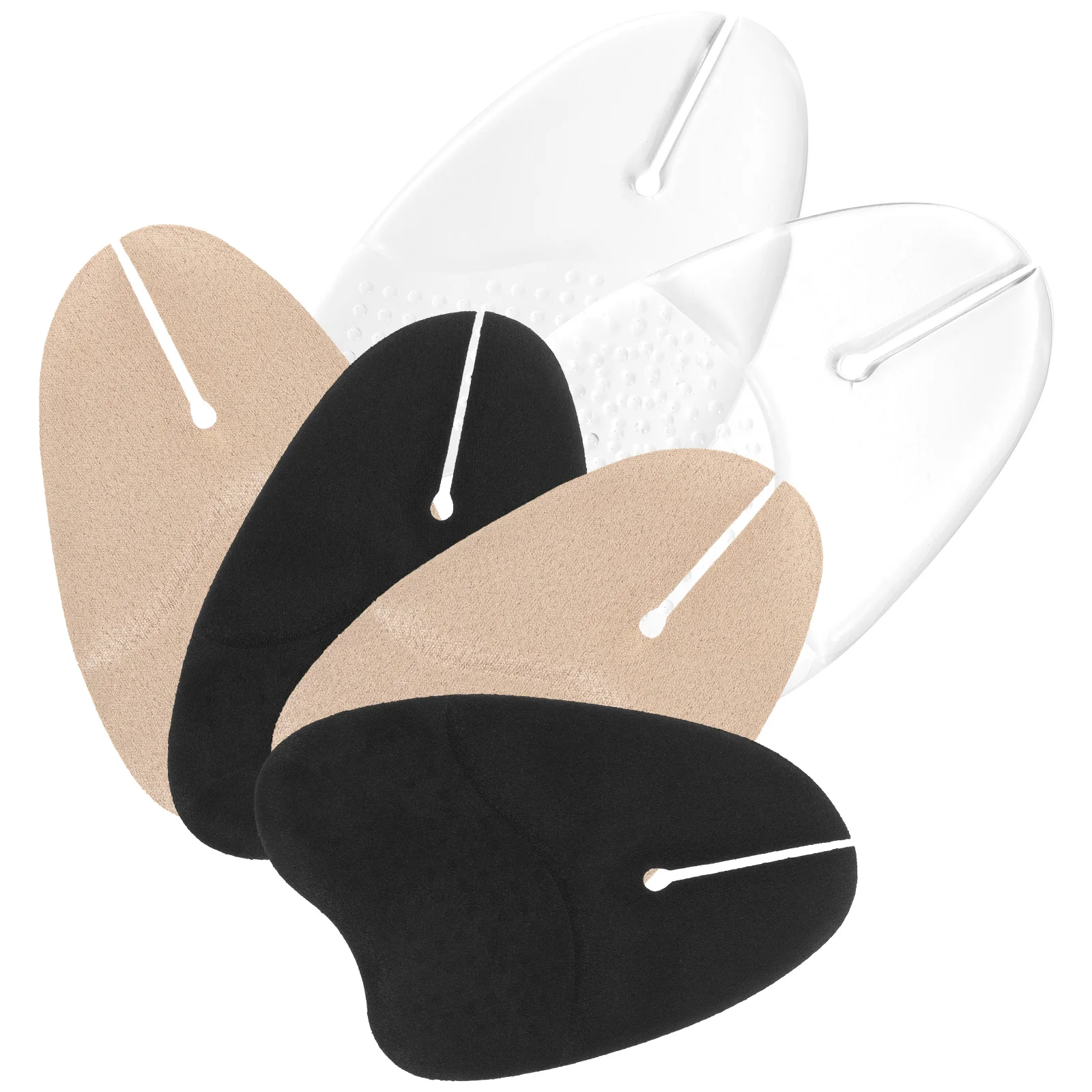 

3 Pairs Sandals Toe Protector Pads for Forefoot Guards Cushions Protectors Comfortable Non-slip