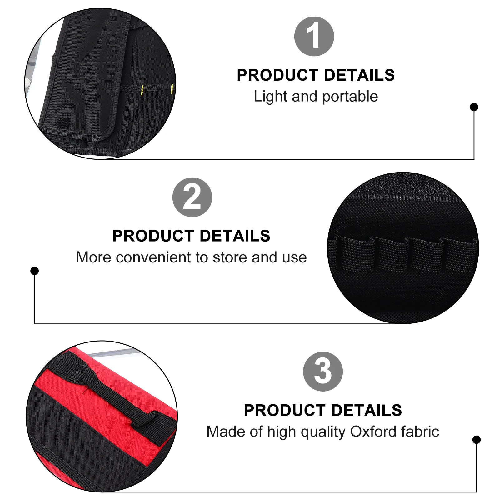 

1pc 22 Slots Chef Knife Bag Oxford Cloth Cutlery Storage Portable Roll CaseKnife Holder Chef Tool Utensil Silverware Satchel