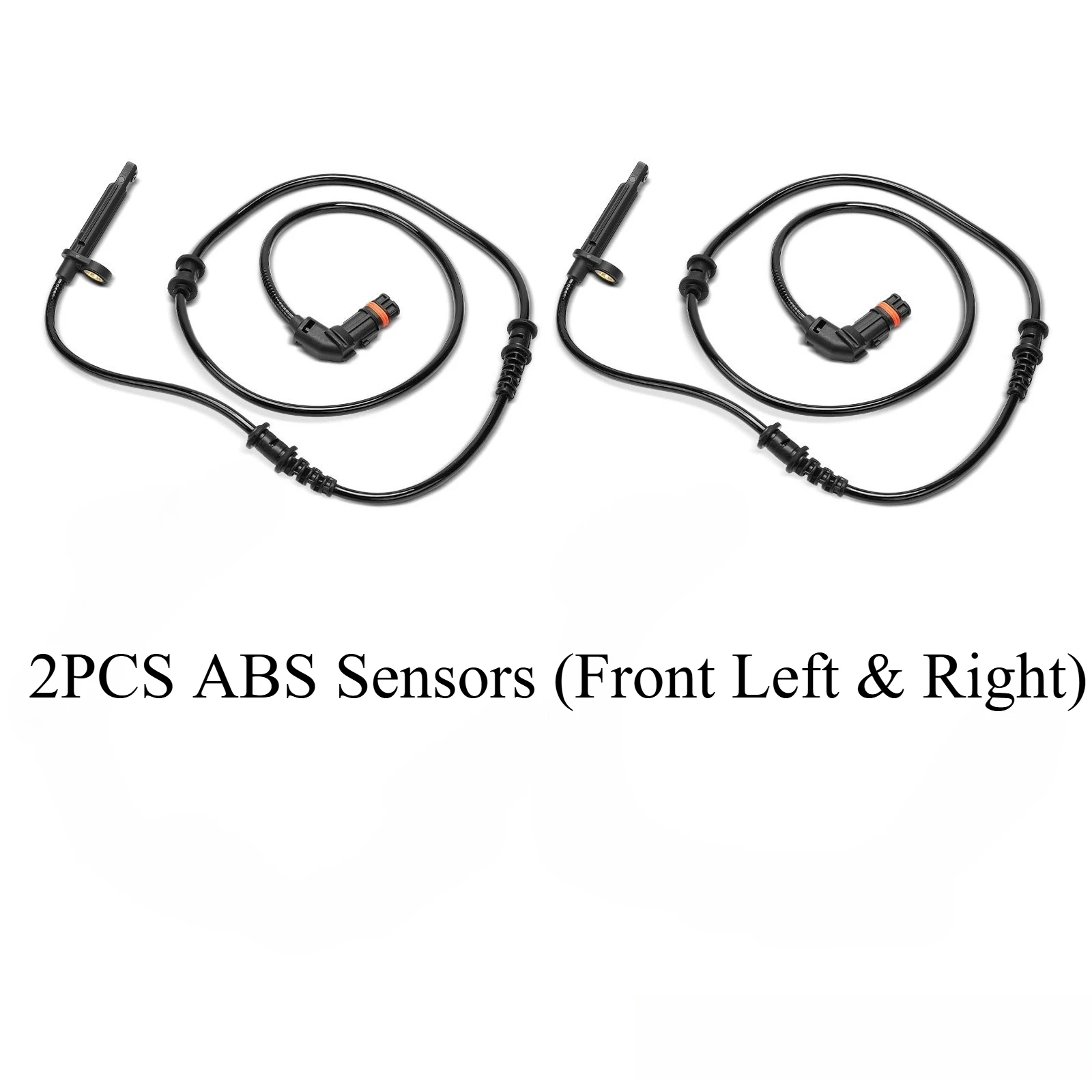 2PCS ABS Wheel Speed Sensor (Front Driver and Passenger Side) for Mercedes-Benz GLS450 GLE550E GLE550 GLE450 AMG GLE400 GLE350