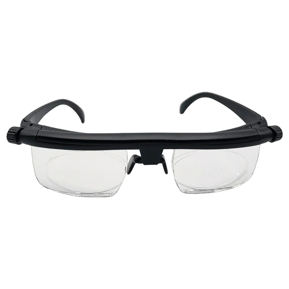 -6D To +3D Adjustable Strength Lens Eyewear Variable Focus Distance Vision Zoom Reading Glasses Auto Adjusting Reading Glasses