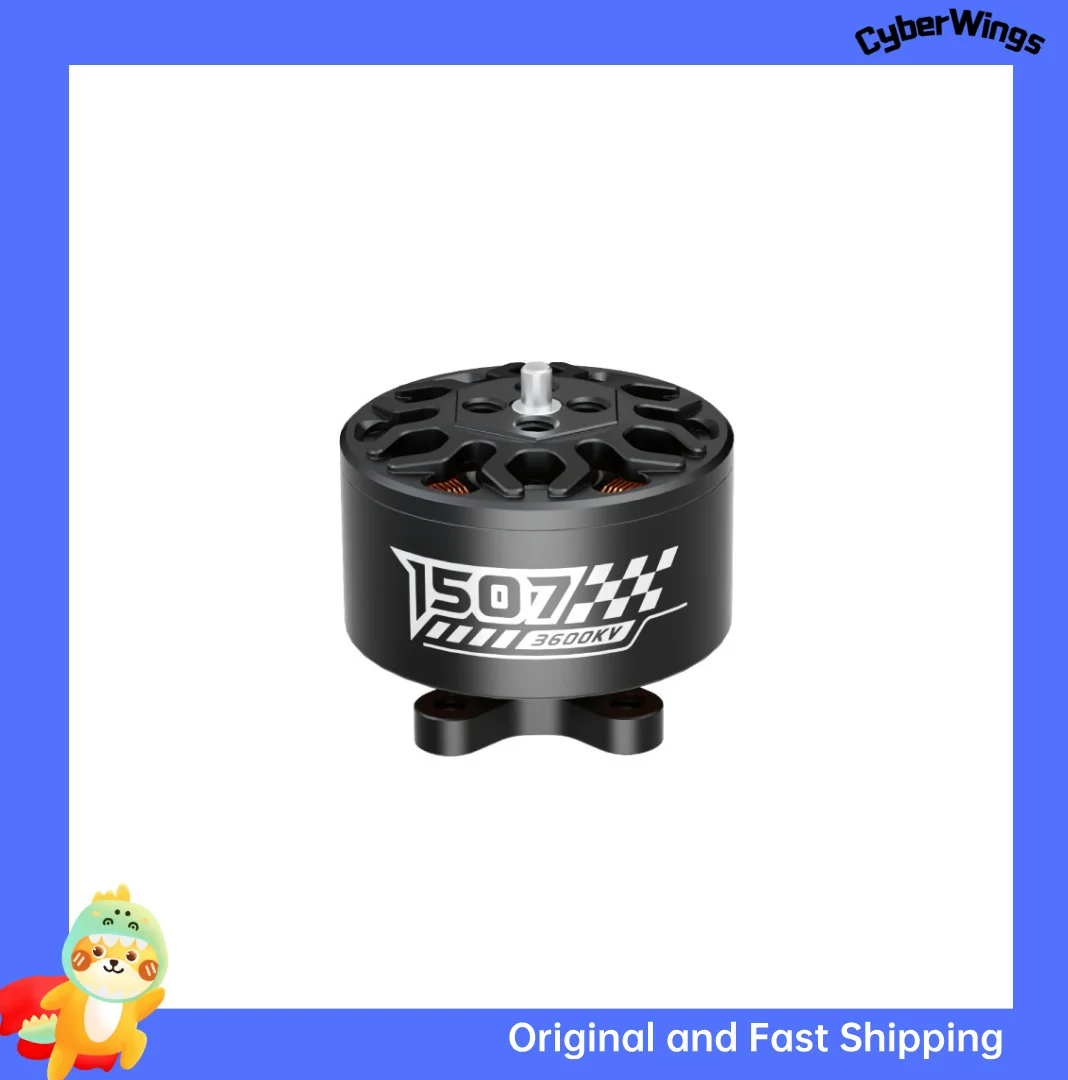 SpeedyBee 1507-3600KV Brushless Motor for SpeedyBee Master3X and other 3-3.6-inch FPV Racing Freestyle Quadcopters