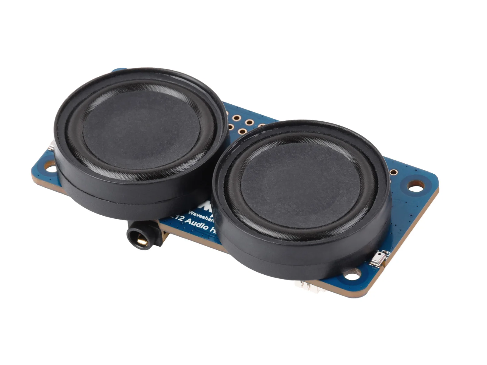 DA7212 Audio Codec HAT Type‑B, I2S Interface, Stereo Encoding Decoding, Onboard Speaker Terminal & EEPROM, for Raspberry Pi SBC