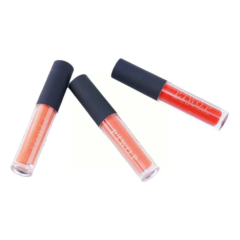 3 pz P.tw o.p rossetto liquido Set velluto opaco a lunga durata Lip Tint trucco Kit cosmetico impermeabile antitraccia L2i8