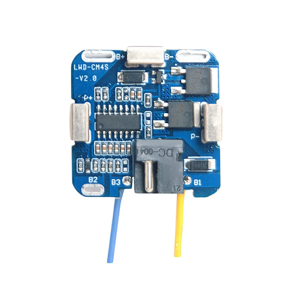 

Новая плата защиты дриля для зарядки печатной платы 16,8 В 4S, плата защиты от зарядки аккумулятора MOS Protection, аккумуляторный блок, электрический инструмент
