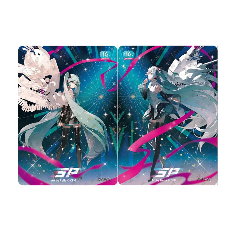 

KAYOU Hatsune Miku Series1 SE/SP/BP/LR/UR/SSR/QR/HR/SR/R First Sight Pack Birthday Symphony Genuine Anime Collection Card