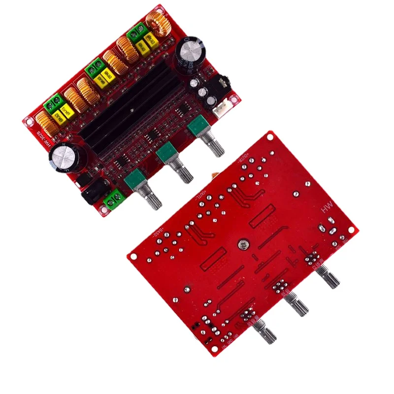 XH-M139 TPA3116D2 amplifier board 2.1 channel digital power DC12V-26V wide voltage 2*80W+100W amplifiers module