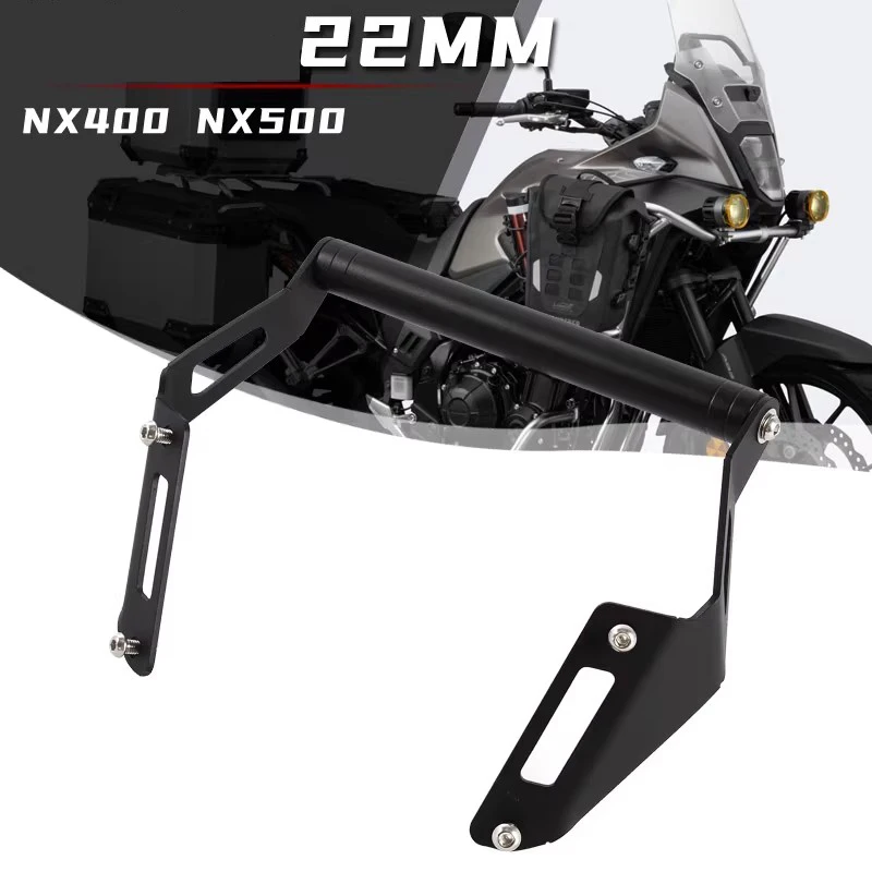 

Anti Vibration Extension Bar Bracket For Honda NX400 NX500 2024 GPS Navigation Holder Mobile Phone Cameras Recorders Support Bar