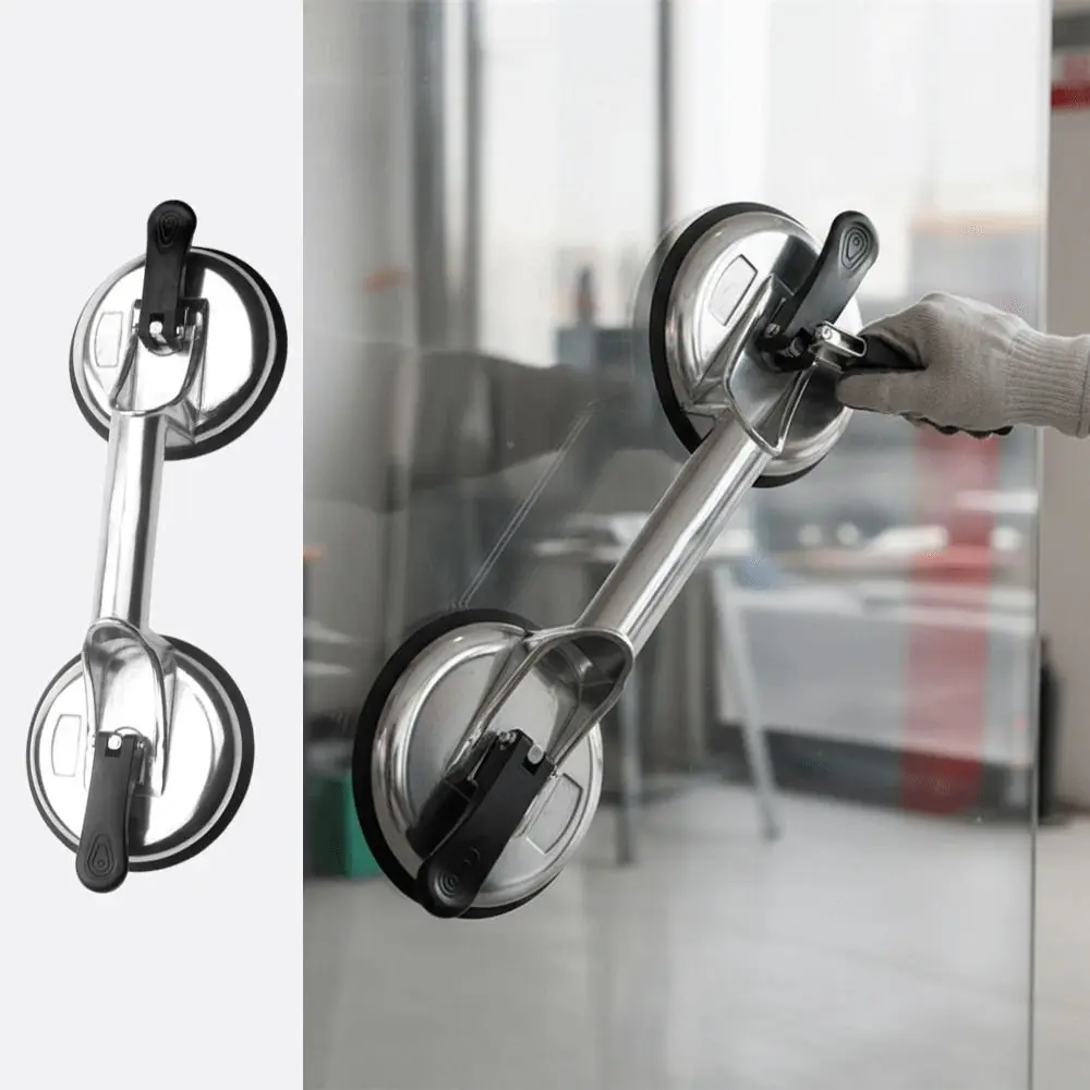 

Strong Suction Vacuum Glass Suction Cup Aluminum Alloy Heavy-Duty Glass Suction Cup Lifter Handle Floor Holder Lifting Bracket