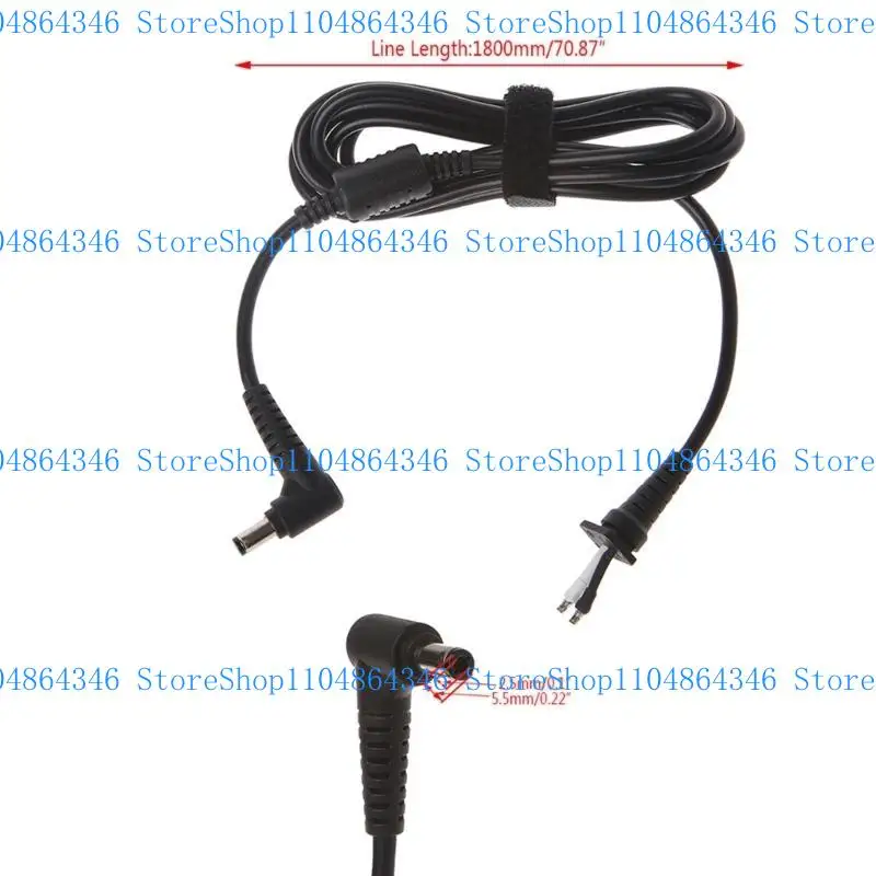 5asd 5.5x2.5 Netzteil Adapterkabel 22AWG für Laptop -Notebook -Stromkabel