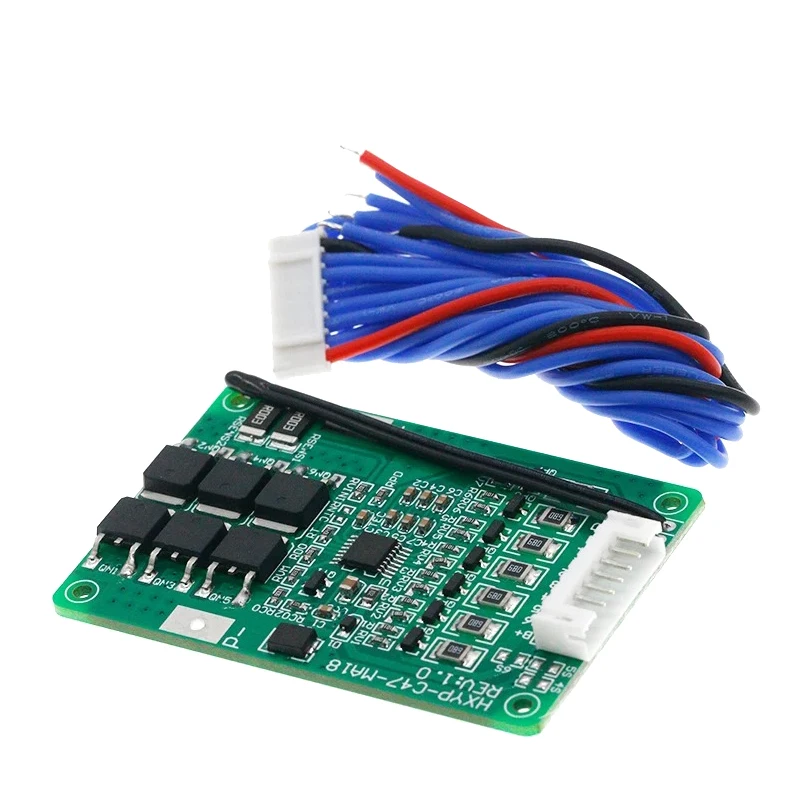 4S/5S/6S/7S BMS 16.8V 21V 20A 18650 Li-ion Lmo Ternary Lithium Battery Charger Protection Board With Balance