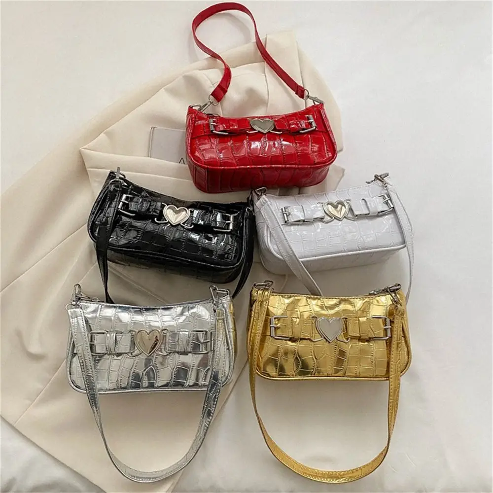 

Fashion Women Shoulder Bag PU Leather Small Handbags Purses Retro Square Bags Female Clutch Tote