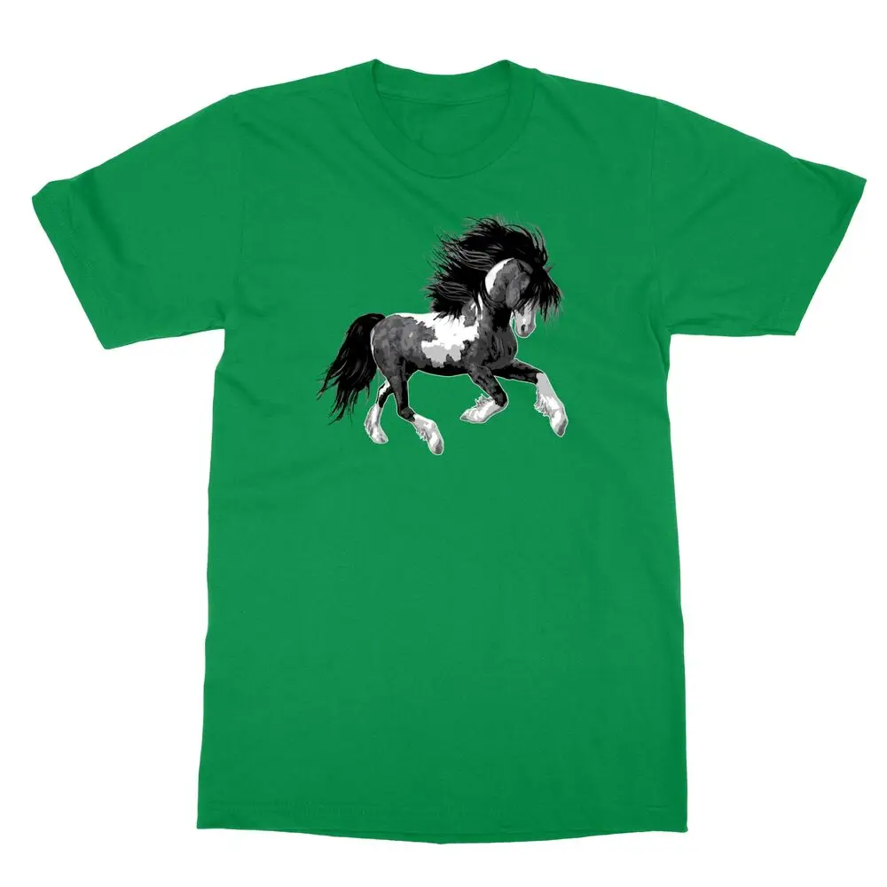 

Lovely Horse Portrait Horse Lover Tee Tshirt Anime Graphic T-shirts For Men Clothing Women Tees Y2K Tops