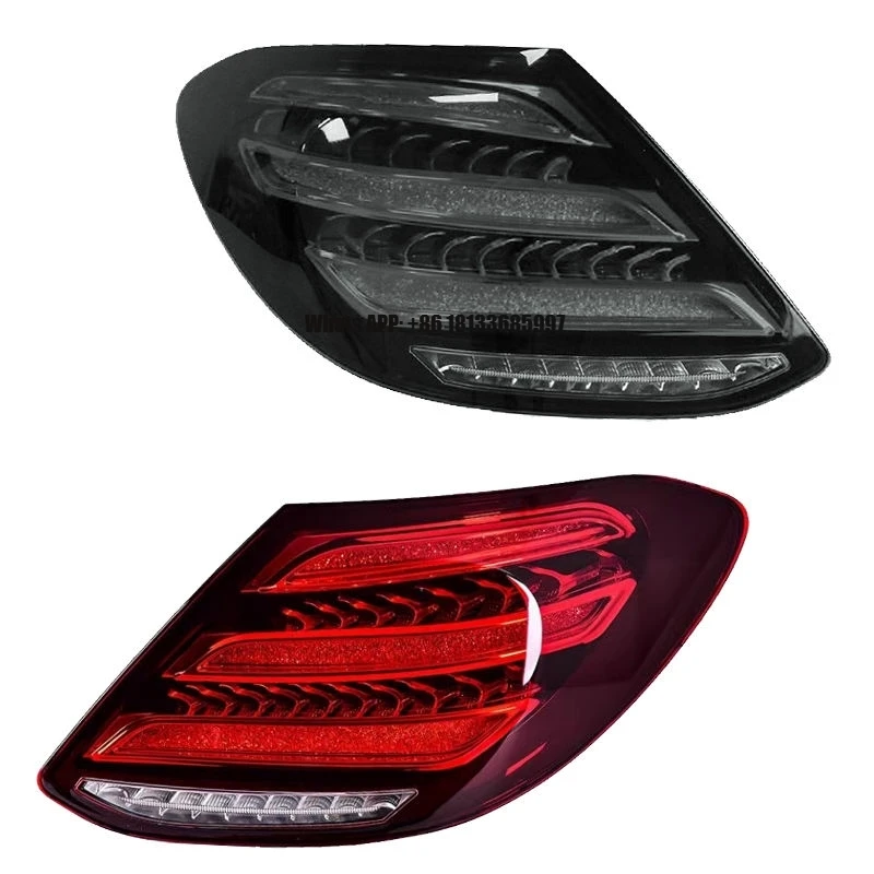 Auto Taillights for Mercedes Benz E Class W213 2016-2020 Modified S CLASS for Maybach Style LED Rear Brake Light