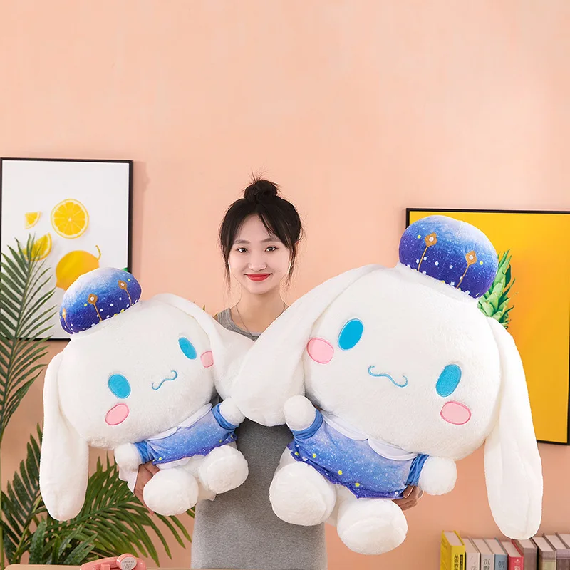 Sanurgente-Jouets mignons en peluche pour enfants, ciel étoilé, enna, animal en peluche, oreiller au beurre, cadeau de festival pour fille, décoration de la maison, chaud