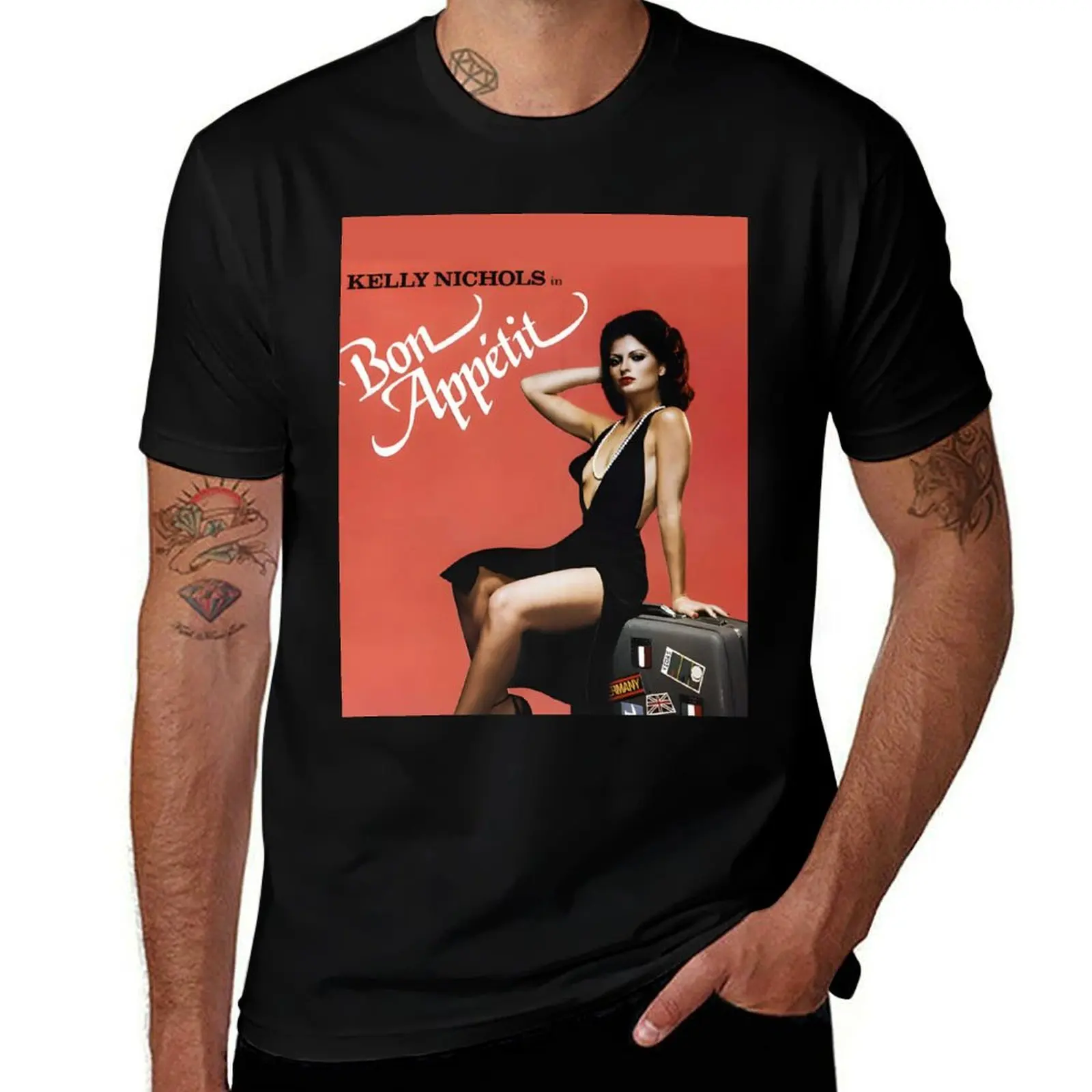 1980 BON APPETIT VINTAGE ADULT FILM MOVIE T-Shirt Industrial Work Tee Shirt