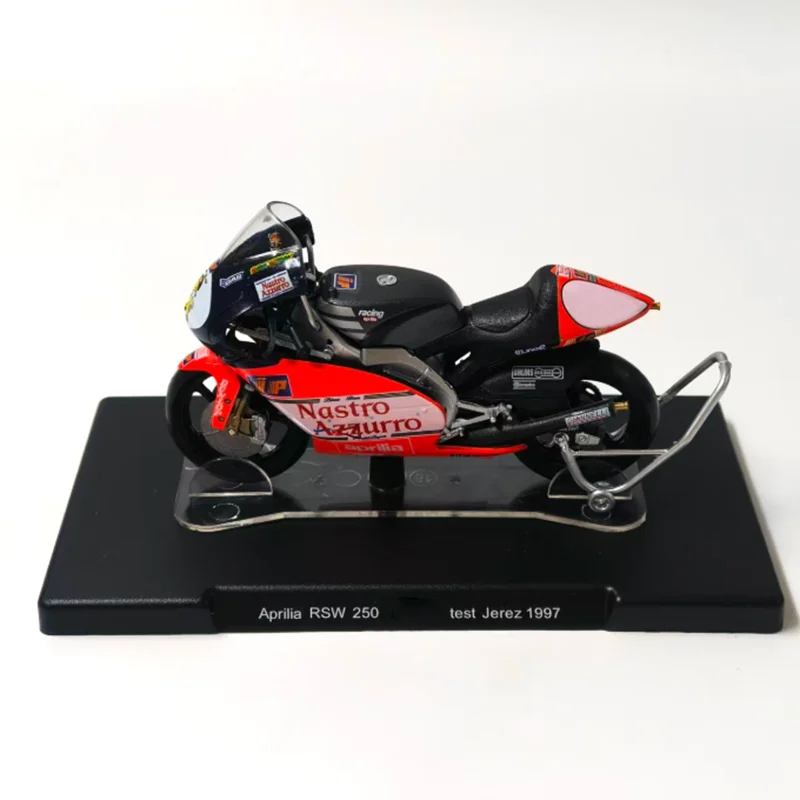 ليو 1:18 مقياس أبريليا RSW 250 جيريز 1997 نموذج دراجة نارية سبيكة محاكاة نموذج مجموعة ثابتة زينت هدايا العيد