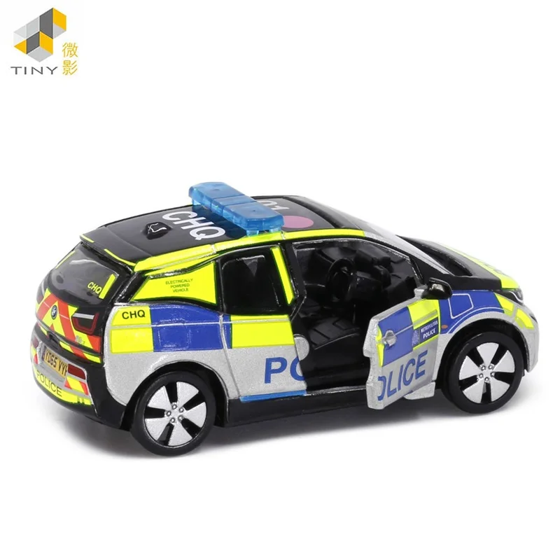 Vagão Metropo-litan Police Patrol, modelo de simulação de liga, carro, cruzador, 1:64, NO.15, minúsculo, 1:64