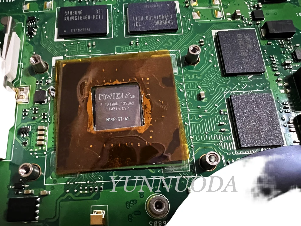 Original For ASUS N750J N750JV N750JK  Laptop  Motherboard I7-4700HQ GT750  4GB N750JV  REV 2.1  Tested Good Free Shipping