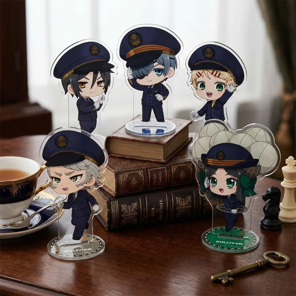 

Anime"Black Butler: Emerald Witch Arc"10cm Acrylic Stand,Acrylic Keychain,Q version,Cute Room Decor Ornament,Friend Gift
