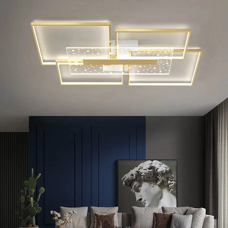 

Modern Led Ceiling Lamps Simple Home Decorative Led Round Square Bedroom Living Room Aisle Ultra-thin Indoor Light