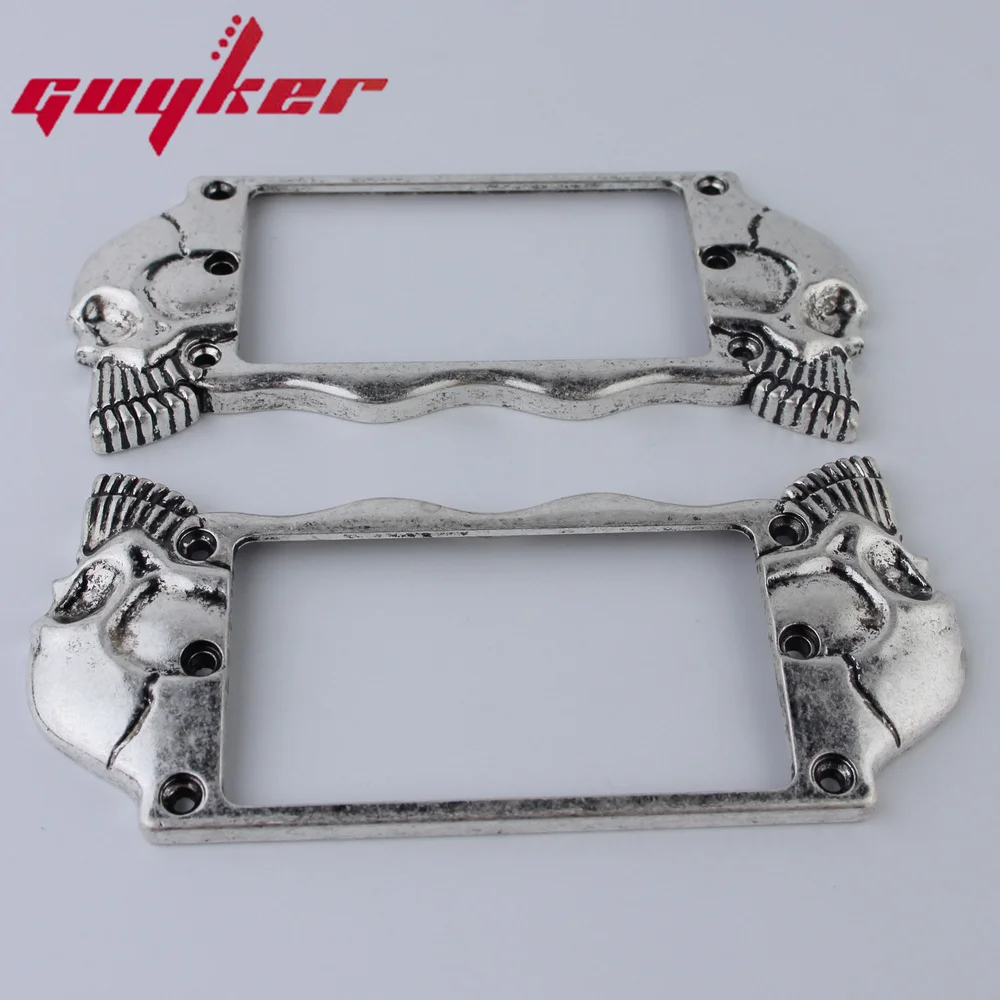 1 PCS Antique Bronze/Ancient Silver Color Pickup Frames Retro Style Pickup Mounting Ring For Electric Guitar